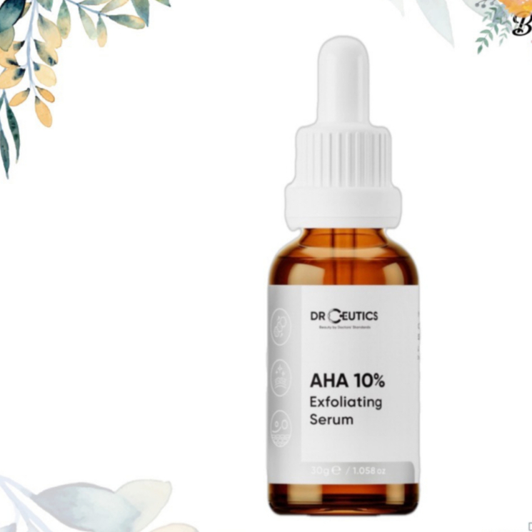 Serum AHA DrCeutics Tẩy Da Chết Làm Sáng Và Chống Lão Hóa Da AHA 10% Exfoliating