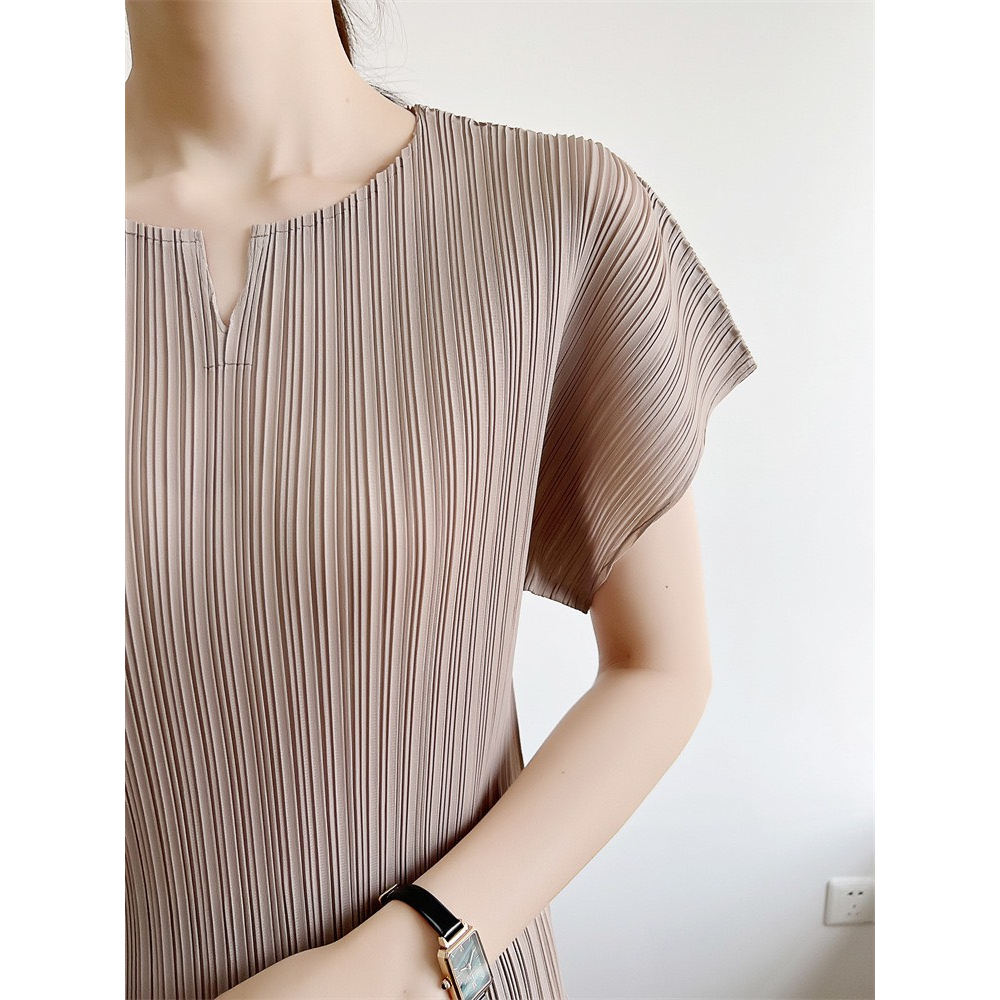 (HÀNG SẴN) Áo lò xo tay ngắn basic, thanh lịch - Áo freesize form dáng nhỏ vừa, co dãn thoải mái