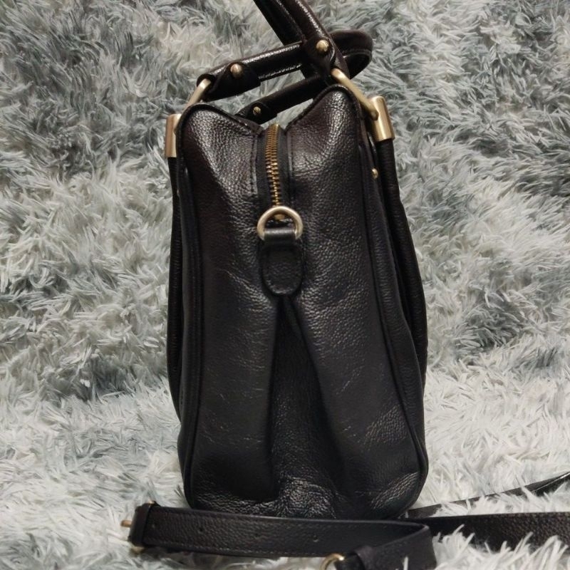 Công sở M53 túi si hiệu Anne Klein đến từ Mỹ da bò hạt cao cấp 35cmx25cmx15cm