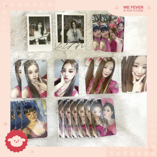 Lẻ thẻ bo góc photocard "i feel” pob - lucky draw | i-dle | chính hãng hàn quốc
