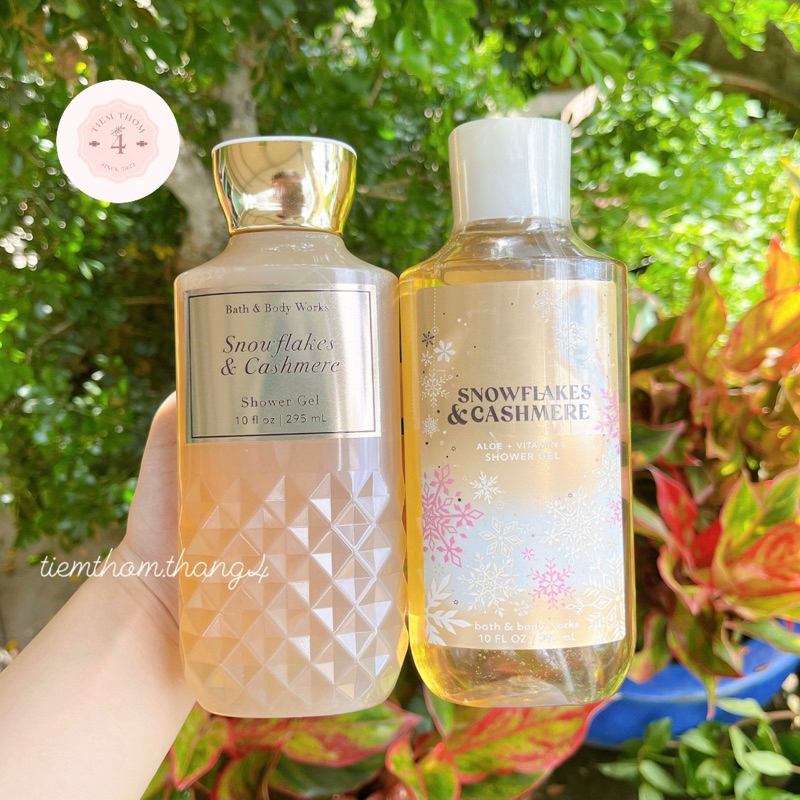 •𝐒𝐧𝐨𝐰𝐟𝐥𝐚𝐤𝐞𝐬 𝐂𝐚𝐬𝐡𝐦𝐞𝐫𝐞• Bath & Body Works - Sản phẩm dưỡng và xịt thơm toàn thân dành cho nữ