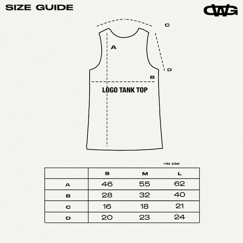 LOGO TANK TOP / Áo ba lỗ / GAMBLE WORLDWIDE