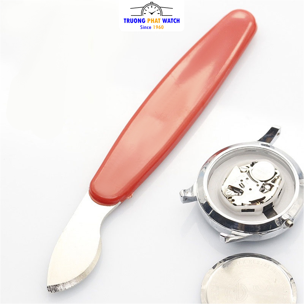 Dụng Cụ Cạy Nắp Đáy Đồng Hồ A2 - Dạng Dao Thép Cán Đỏ