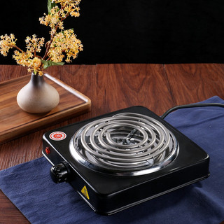 Bếp điện mini 1000w không kén nồi với 5 cấp độ nhiệt an toàn, tiết kiệm điện - Bếp điện hơ lá trầu cho mẹ và bé