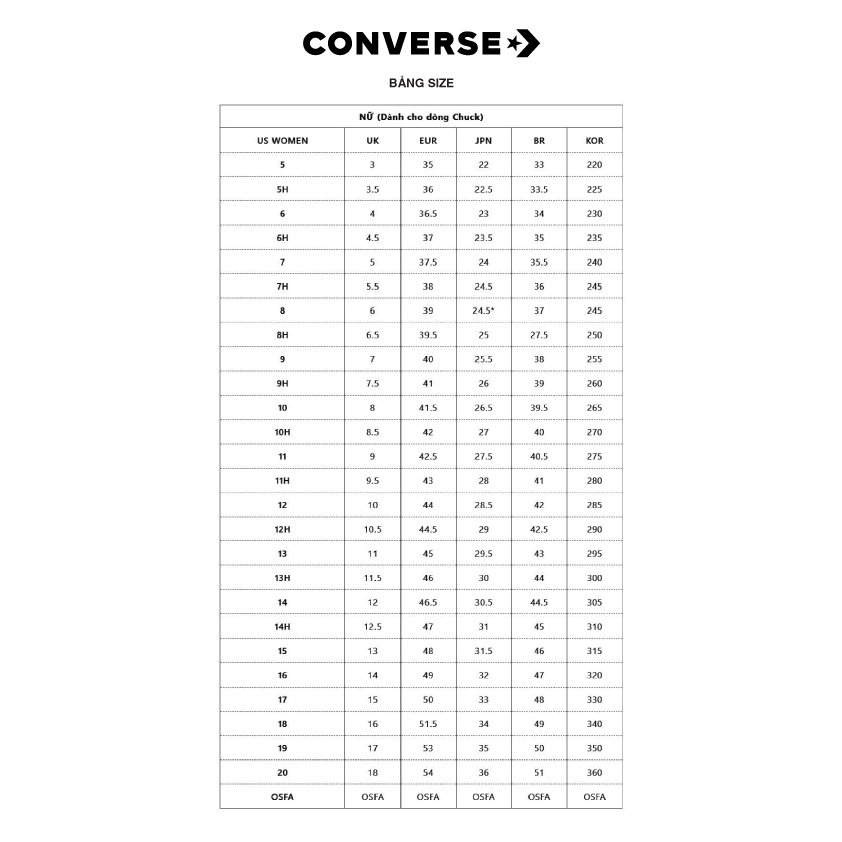 CONVERSE - Giày sneakers cổ thấp nữ Chuck Taylor All Star Move 570257C-00W0_WHITE