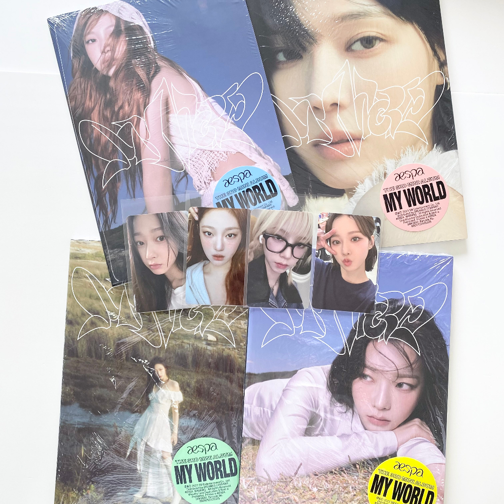 Bộ ảnh album AESPA - MY WORLD