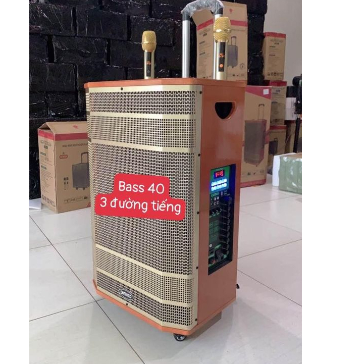 Loa kéo Chính hãng ONTEKCO 1503 PROMAX  - Bass 40CM 3 đường tiếng cao cấp- Tặng 2 mic hát cực hay