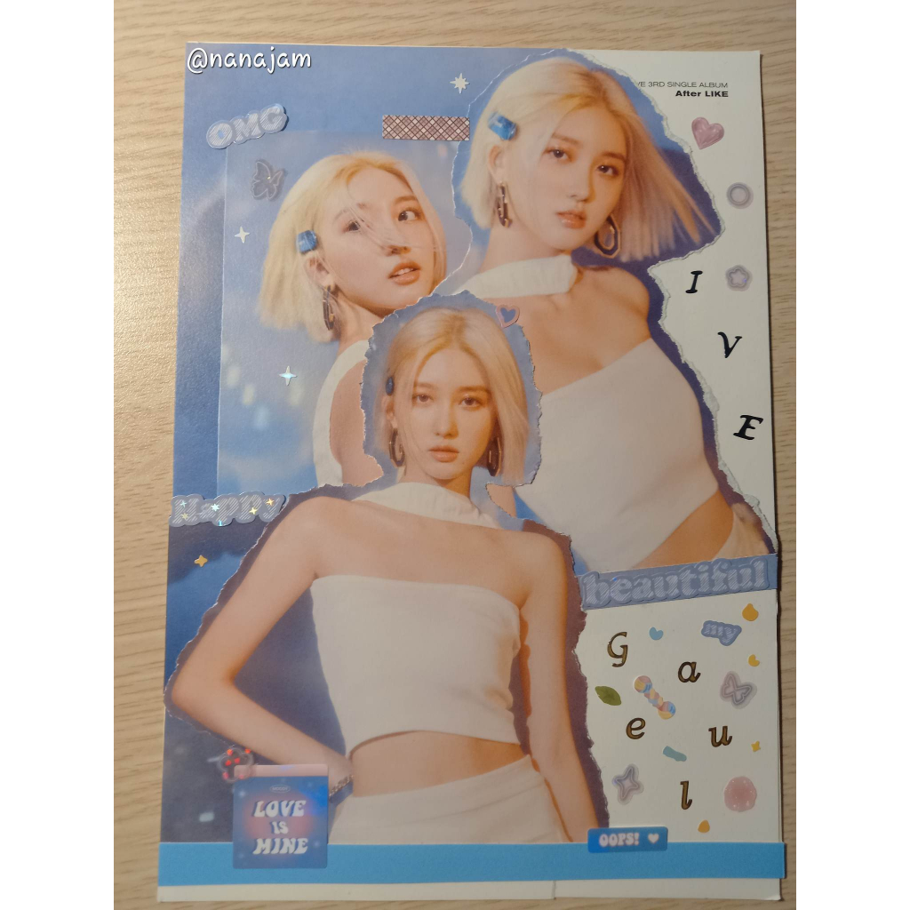 Binder index, bìa album trang trí NCT,  IVE, RED VELVET  A5, A6