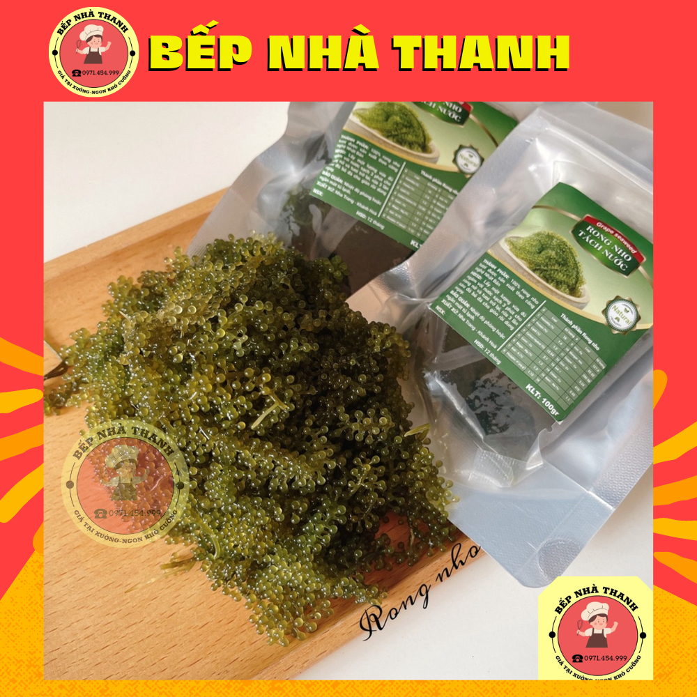 Rong Nho Khánh Hòa - Bếp Nhanh Thanh - Ngon, Giòn, Giàu Dinh Dưỡng