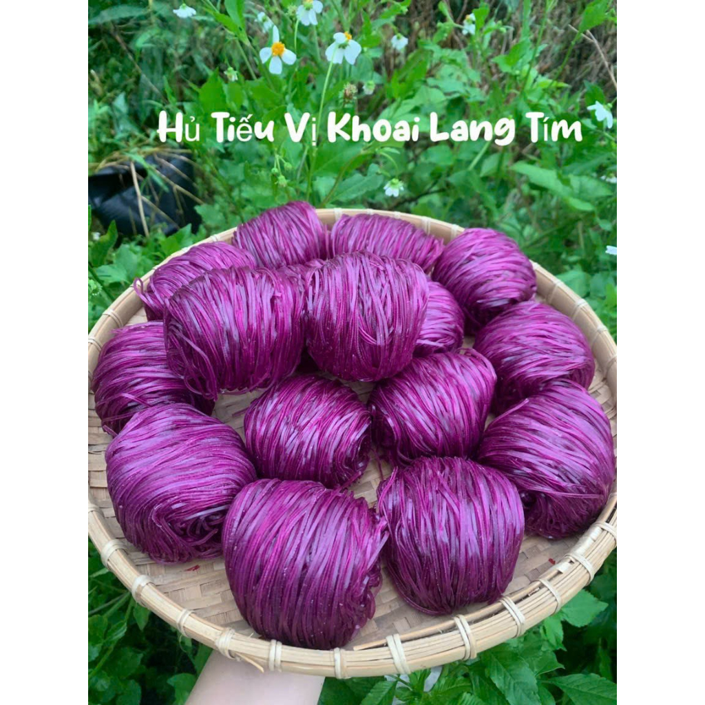1KG Hủ tiếu rau củ ngũ sắc đặc sản sadec dai ngon 100% màu tự nhiên phù hợp ăn kiêng giảm cân healthy eatclean
