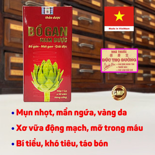 Bổ gan nam dược - hộp 50 viên - bổ gan, mát gan, giải độc
