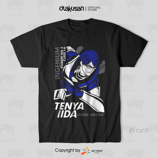 Áo thun Boku no Hero Academia Tenya (Black) ngắn tay
