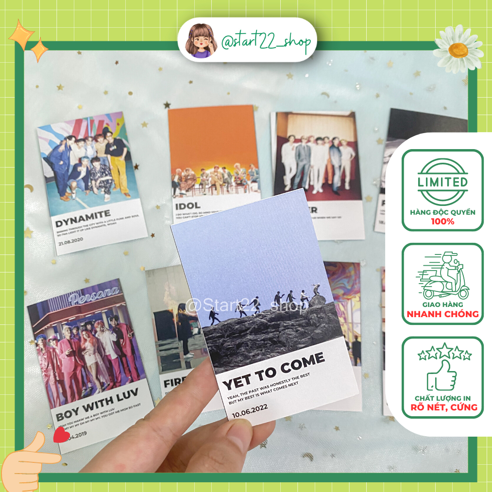Set 11 Postcard BTS Music Video đầy đủ MV của nhóm nhạc BTS