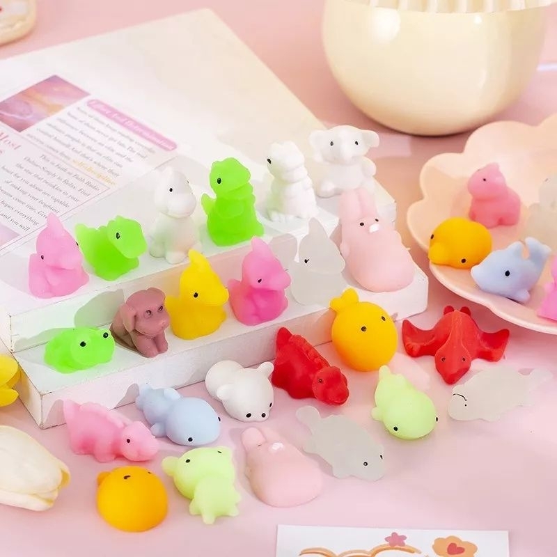 Squishy Mochi Thú Đáng Yêu Bóp Mềm