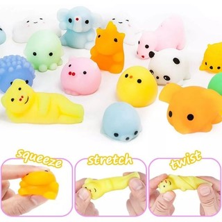 Squishy Mochi Thú Đáng Yêu Bóp Mềm