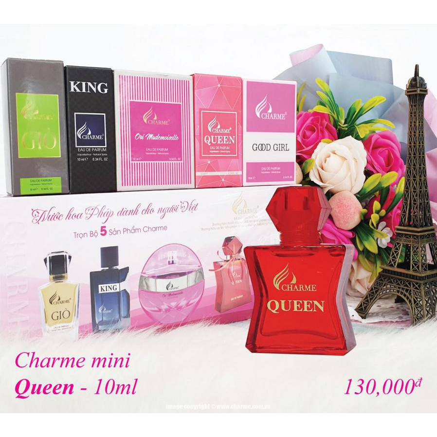 Nước hoa mini 10ml các loại nam nữ