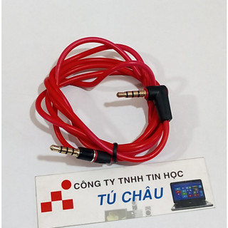 Cáp 2 đầu 3.5 ly (4 điểm cực) - Cáp dài 1.2m (HIệu MONSTER)