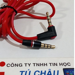 Cáp 2 đầu 3.5 ly (4 điểm cực) - Cáp dài 1.2m (HIệu MONSTER)