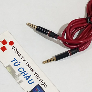 Cáp 2 đầu 3.5 ly (4 điểm cực) - Cáp dài 1.2m (HIệu MONSTER)