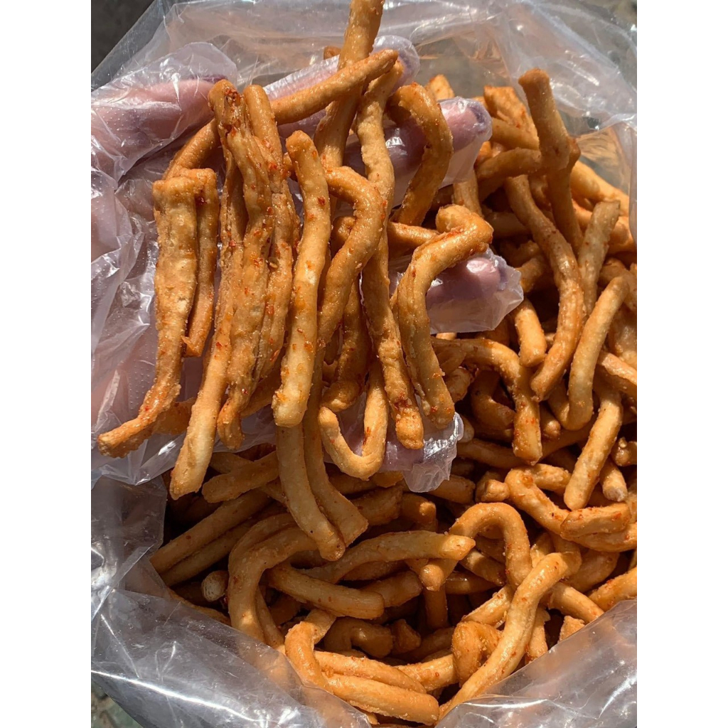 Bánh Thèo Lèo Mắm Ớt  500G - Bánh Thèo Lèo Ngào Mắm Ớt Túi 500g Hàng Date Mới Liên Tục❤️Ăn Vặt Chợ Lớn