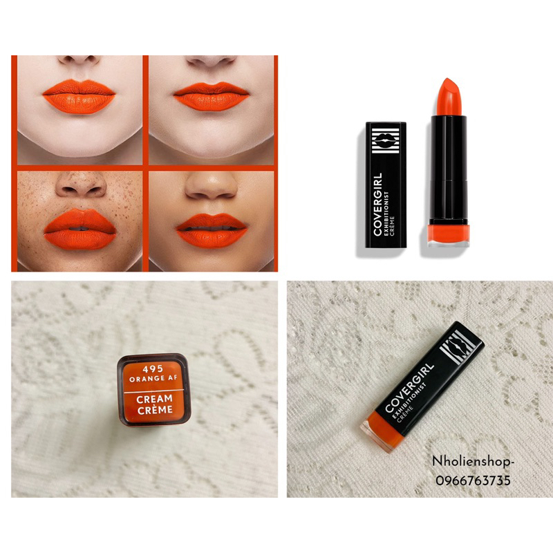 Son chính hãng CoverGirl Exhibitionist Cream lipstick USA