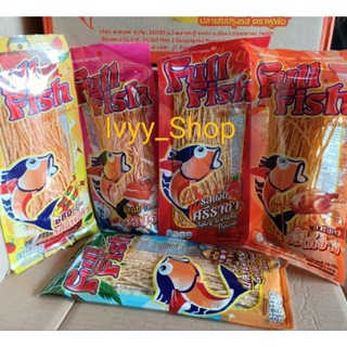 ( 5 vị) Cá khô sợi Full Fish vị Cay, vị BBQ, vị Gà Nướng, Vị Mực Và vị Cua 70g Thái Lan