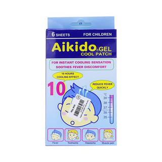 Miếng dán hạ sốt Kichido/aikido/cooltana Gel Cool Patch