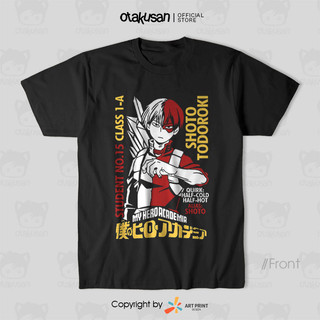 Áo thun My Hero Academia Todoroki (Black) ngắn tay