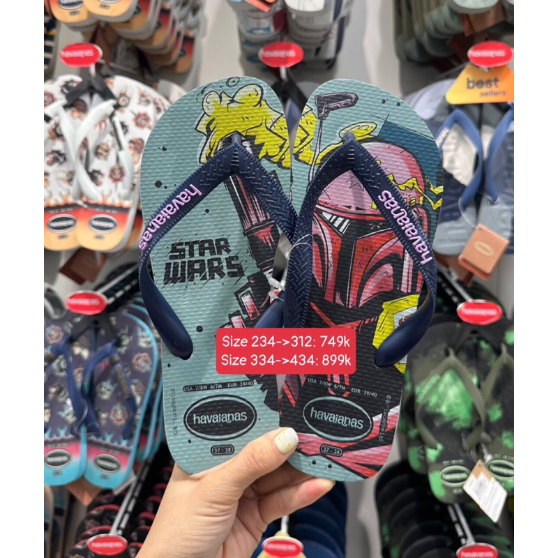 Dép Nam HVN Các Mẫu Cartoon