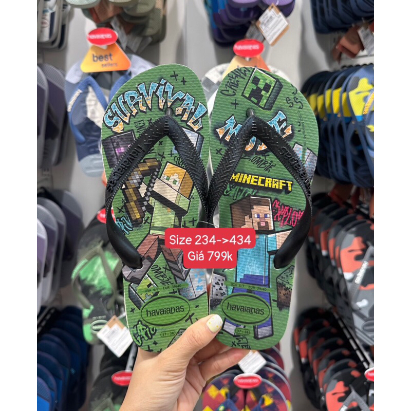 Dép Nam HVN Các Mẫu Cartoon