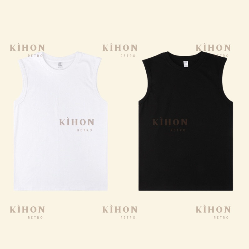 Áo tanktop trơn basic unisex style Hàn Quốc