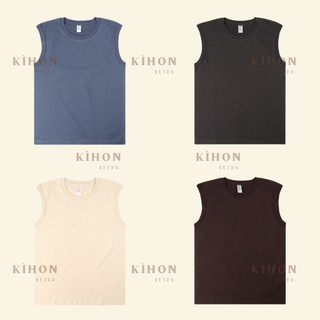 Áo tanktop trơn basic unisex style Hàn Quốc