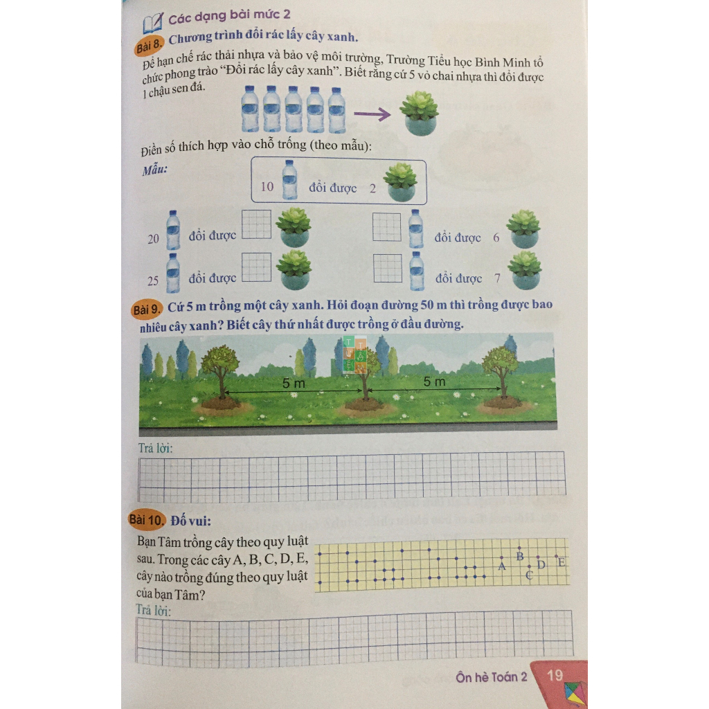 Sách - Ôn hè Toán lớp 2