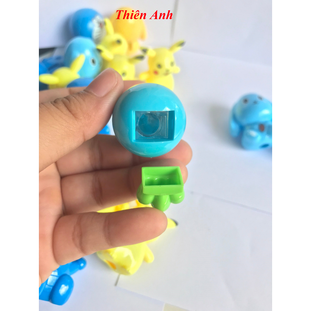 Gọt bút chì hoạt hình doremon, chuốt bút chì hoạt hình doremon, pikachu, thỏ, cà rốt