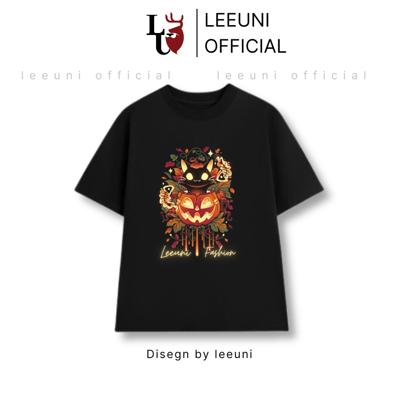 Áo Thun Form Rộng Unisex Nam Nữ, Local Brand LeeUni ,Chất Vải Cotton 100% AT35