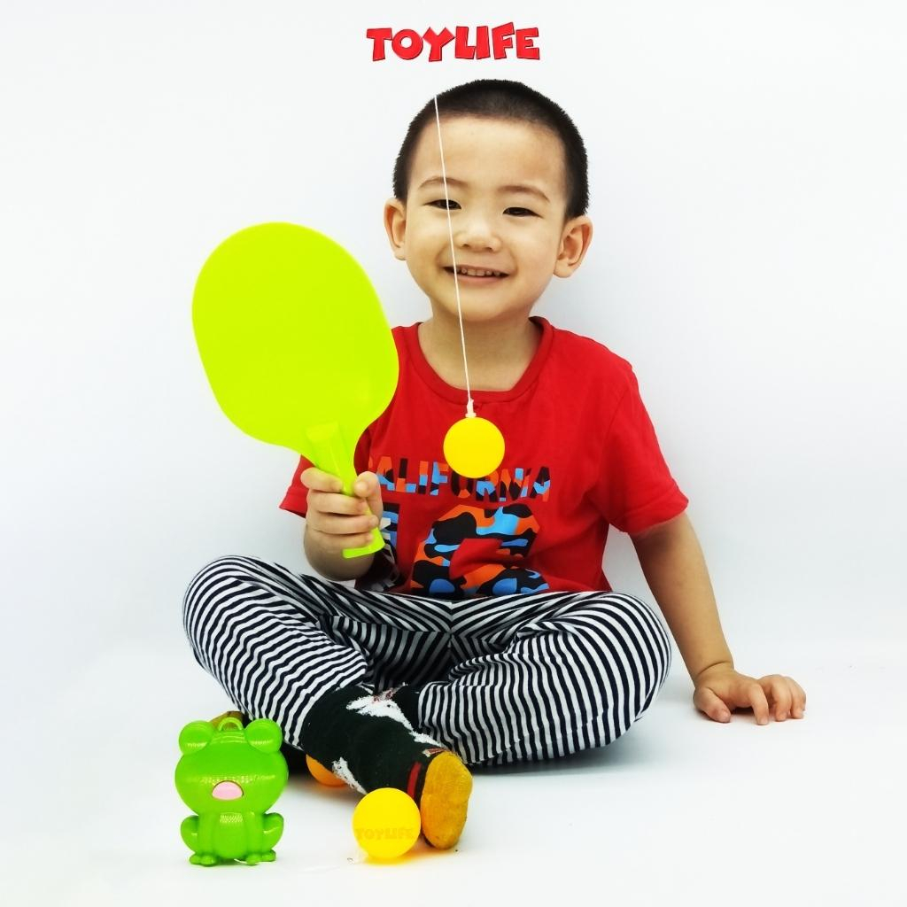 Bóng bàn treo cho bé, đồ chơi bóng bàn gắn tường, đồ chơi vận động cho bé, nhựa ABS cao cấp TOYLIFE