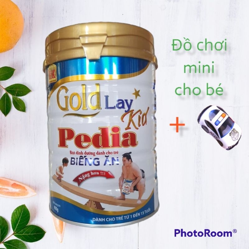 Sữa dành cho trẻ biếng ăn, chậm tăng cân Goldlay Pedia Kids Lon 900g