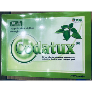 Kẹo ngậm ho Codatux (dùng được cho người tiểu đường ,trẻ em từ 6 tuổi...)