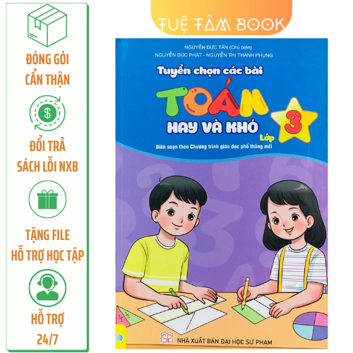 Sách - Tuyển chọn các bài toán hay và khó lớp 3