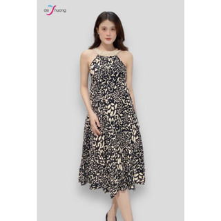 [Chính hãng] Đầm yếm nữ phối ren dịu dàng - free size - DE THUONG