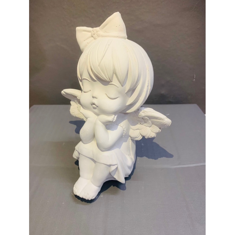 Tượng tô màu Thiên  thạch cao size lớn 18-24cm