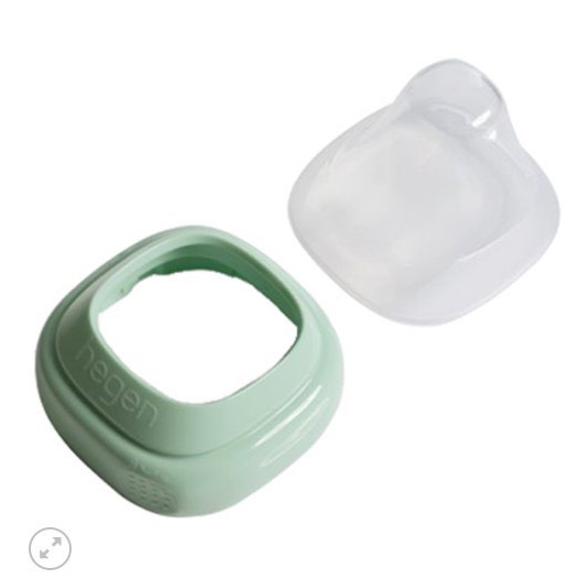 Cổ Bình và Nắp Đậy Bình Sữa Hegen Hàng Chuẩn Chính Hãng Đủ Màu Xanh Hồng