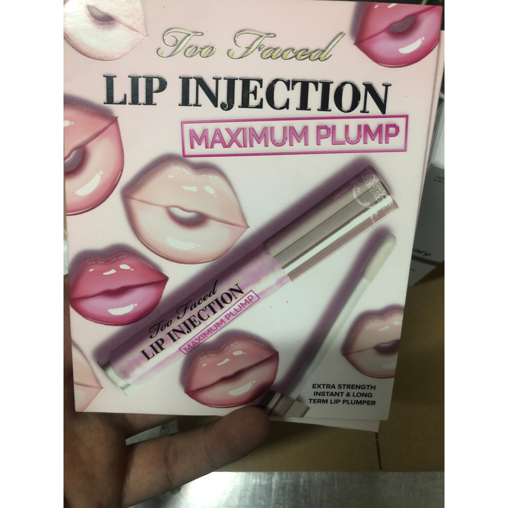 Son căng dày môi filler Lip Injection Maximum Plump TOO FACED