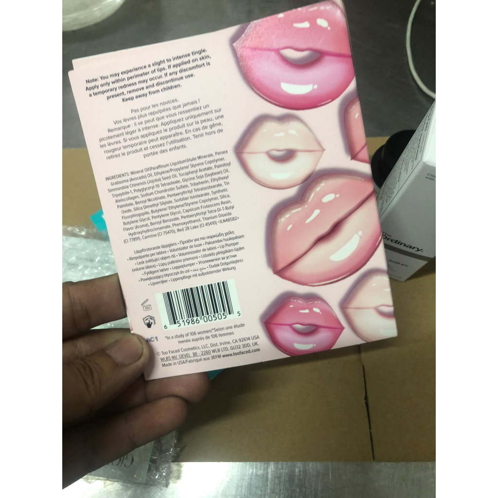 Son căng dày môi filler Lip Injection Maximum Plump TOO FACED