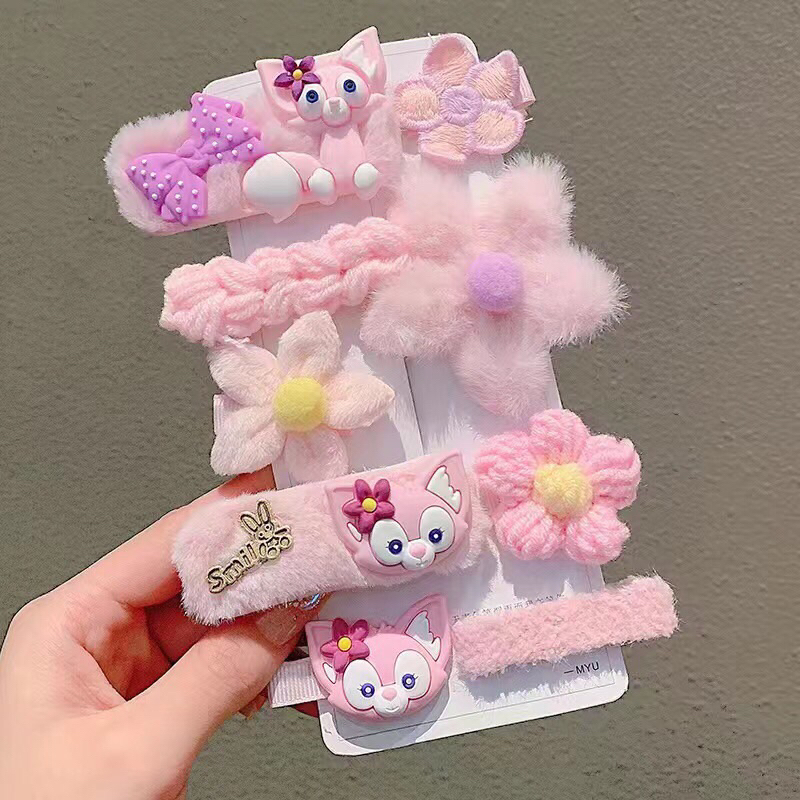 SET kẹp tóc 10 chi tiết cho bé siêu xinh