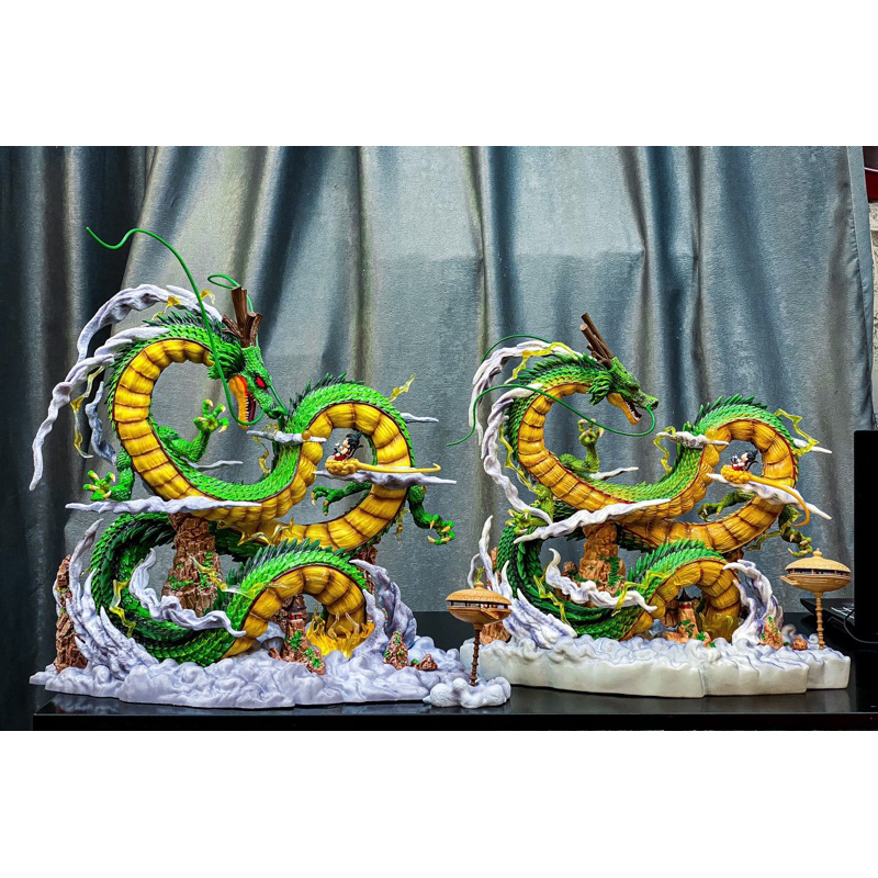 Mô hình rồng thần Trái Đất Shenron và Son Goku phiên bản to nhân vật Dragon ball 7 Viên ngọc rồng