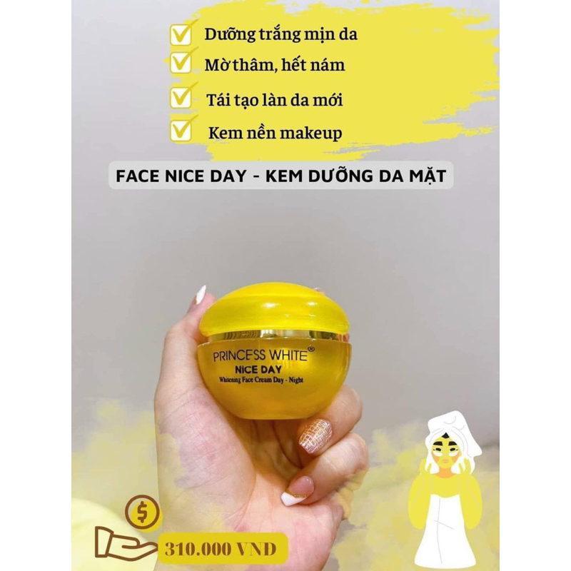 kem dưỡng da mặt niceday chính hãng