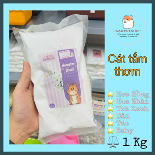  Cát tắm thơm dành cho Hamster 1kg 5 mùi cực thơm 
