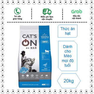 Hạt thức dành ăn mèo cat's on 20kg mèo mọi lứa tuổi