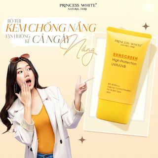 Kem chống nắng sunscreen princess white